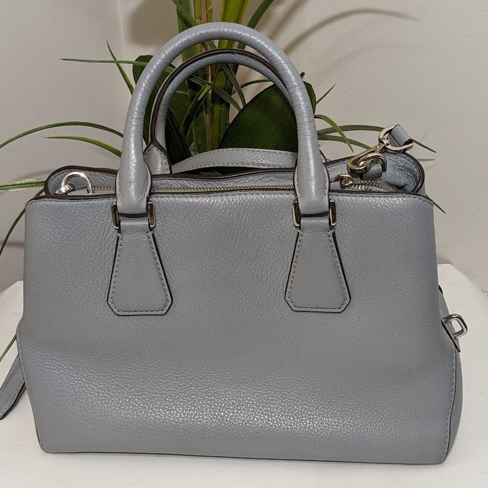 Michael Kors Convertible Tote Large Mercer Shoulder Bag Denim Blue - Picture 3 of 16